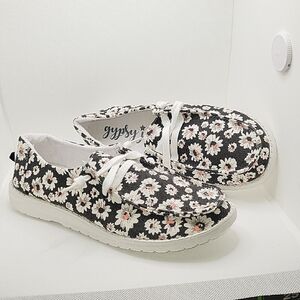 Gypsy JAZZ Floral Canvas Slip-On Shoes